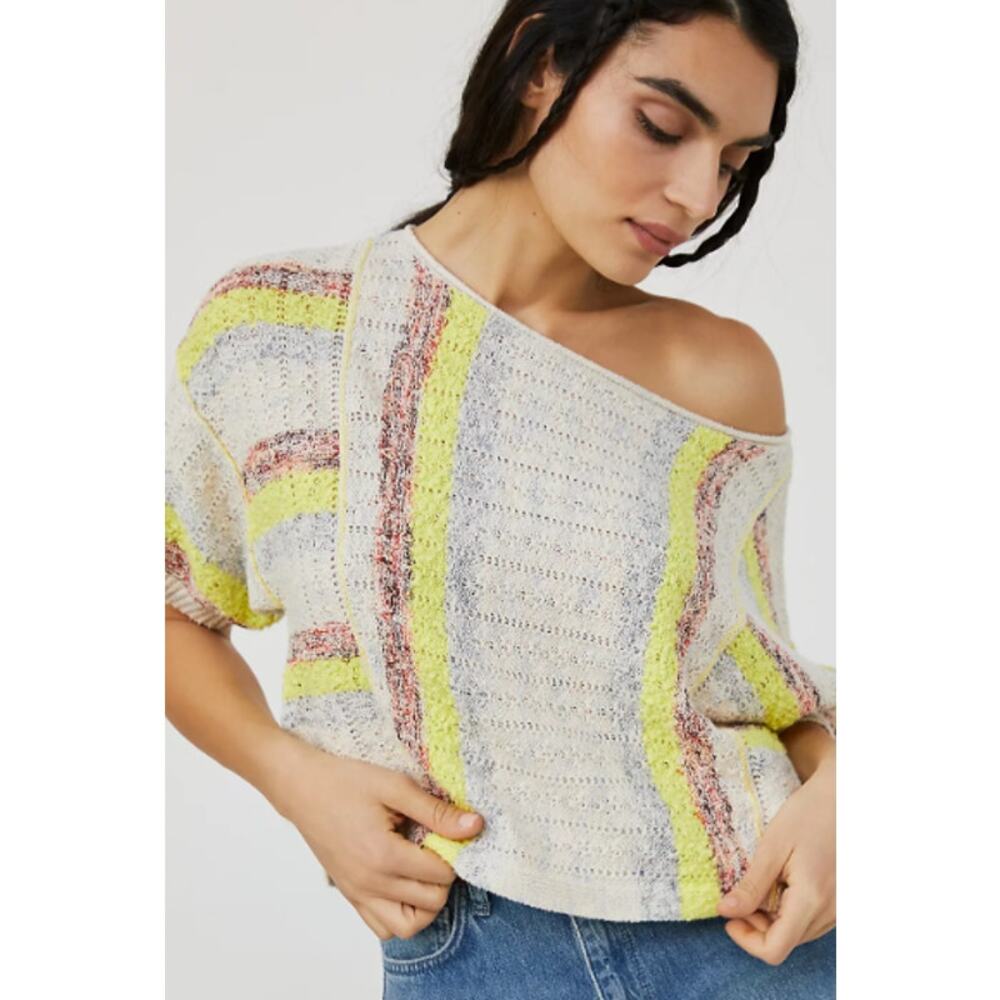 Anthropologie Pilcro Beachside Sweater Tee Size XS
